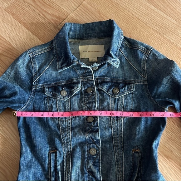 Pilcro and the Letterpress Anthropologie Denim Jean Jacket Women’s XS - Picture 5 of 9